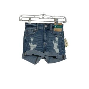NWT Aeropostale Jorts High Rise Midi Seriously Stretch Size 000